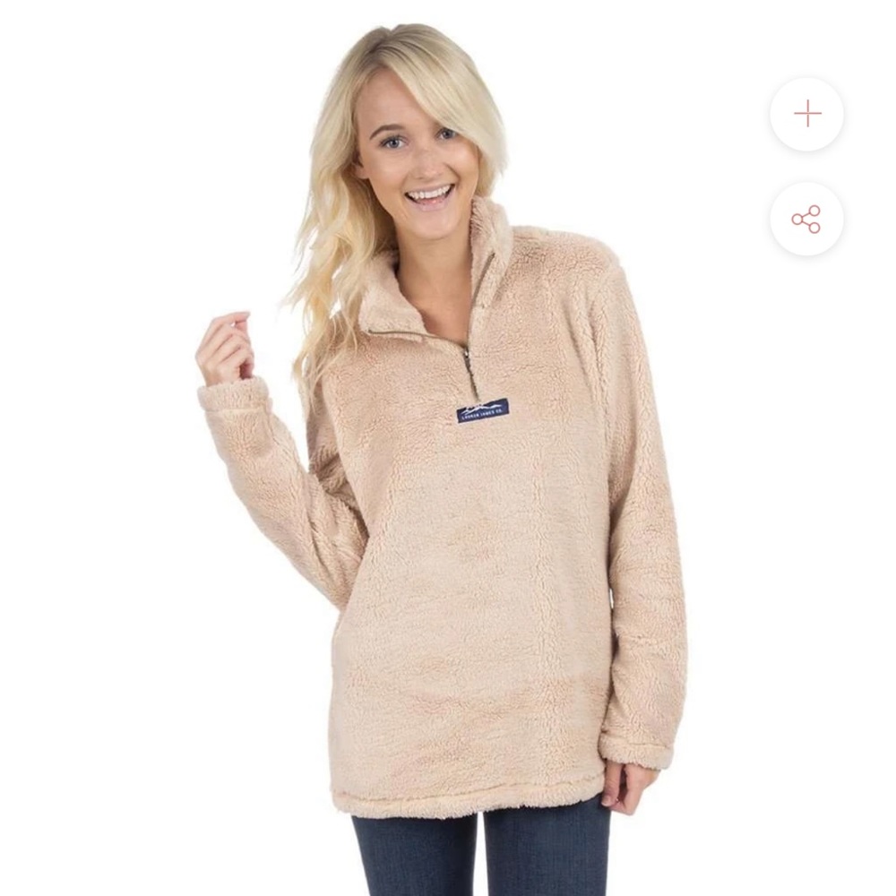 Lauren James Linden Sherpa - Beige